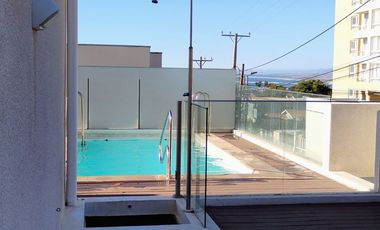 Arriendo departamento amoblado 1 Dormitorio 1 baño, 1 estacionamiento $ 500.000