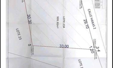 Terreno en Venta en Haras del Bosque