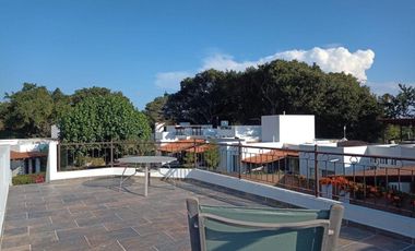 Casa en renta amueblada en coto con alberca Ajijic Jalisco