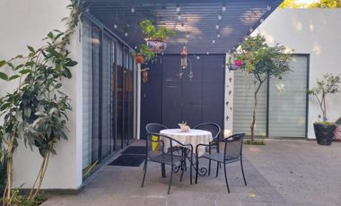 Casa en renta amueblada en coto con alberca Ajijic Jalisco