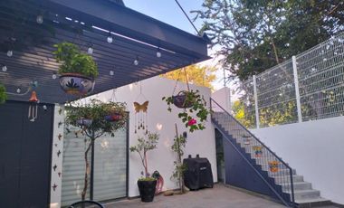 Casa en renta amueblada en coto con alberca Ajijic Jalisco