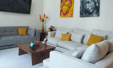 Casa en renta amueblada en coto con alberca Ajijic Jalisco