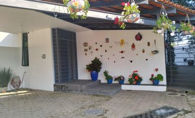 Casa en renta amueblada en coto con alberca Ajijic Jalisco