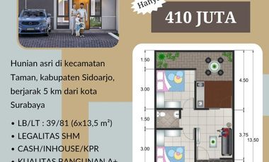 Rumah murah mepet Surabaya