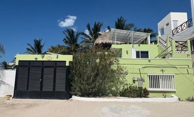 The Perfect Beach Front House For Sale in Chelem Puerto Yucatan