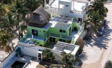 The Perfect Beach Front House For Sale in Chelem Puerto Yucatan