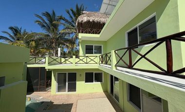 The Perfect Beach Front House For Sale in Chelem Puerto Yucatan