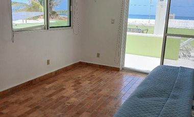 The Perfect Beach Front House For Sale in Chelem Puerto Yucatan