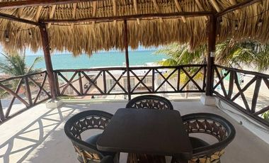 The Perfect Beach Front House For Sale in Chelem Puerto Yucatan