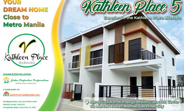 Affordable 3 Bedroom Townhouse Near SM Molino - KATHLEEN PLACE