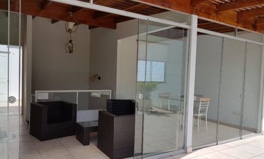 ALQUILO HERMOSO DUPLEX AMOBLADO - FRENTE A PARQUE EN CHACARILLA DEL ESTANQUE - LA FLORESTA  -  SURCO