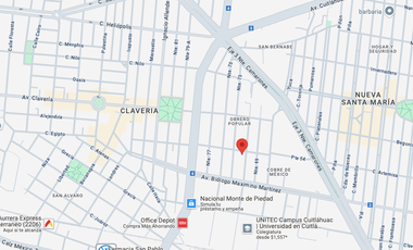 DEPARTAMENTO EN VENTA   PONIENTE 54,  3706 # 302, OBRERO POPULAR, AZCAPOTZALCO, CDMX $1,398,598