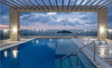 SE RENTA APARTAMENTO A UNA CUADRA DE LA PLAYA  BELLAVISTA – J.V