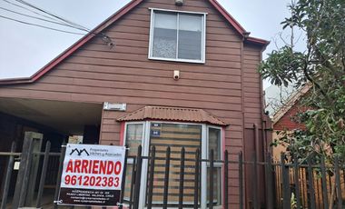 Se arrienda casa en sector Krahmer
