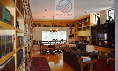 HERMOSA PROPIEDAD EN VENTA EN MEDIO DEL BOSQUE, 4,310 M2 DE TERRENO, 2,215 M2 DE CONSTRUCCION