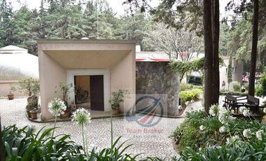 HERMOSA PROPIEDAD EN VENTA EN MEDIO DEL BOSQUE, 4,310 M2 DE TERRENO, 2,215 M2 DE CONSTRUCCION