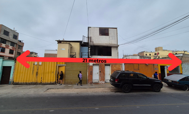 Se vende amplio terreno de 1,890 m²  en Calle Santa Ana 290, San Miguel