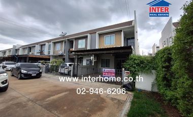 2-storey townhouse, 27.1 sq.w., The Colors Premium Village, Kanchanaphisek-Ratchaphruek 3, Kanchanaphisek Road, Bang Kruai-Sai Noi Road, Sai Noi, Nont