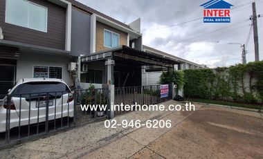2-storey townhouse, 27.1 sq.w., The Colors Premium Village, Kanchanaphisek-Ratchaphruek 3, Kanchanaphisek Road, Bang Kruai-Sai Noi Road, Sai Noi, Nont