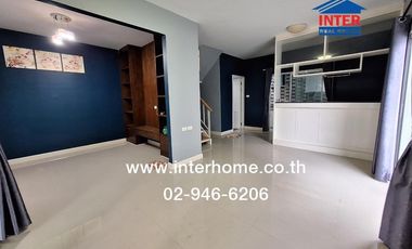 2-storey townhouse, 27.1 sq.w., The Colors Premium Village, Kanchanaphisek-Ratchaphruek 3, Kanchanaphisek Road, Bang Kruai-Sai Noi Road, Sai Noi, Nont