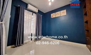 2-storey townhouse, 27.1 sq.w., The Colors Premium Village, Kanchanaphisek-Ratchaphruek 3, Kanchanaphisek Road, Bang Kruai-Sai Noi Road, Sai Noi, Nont
