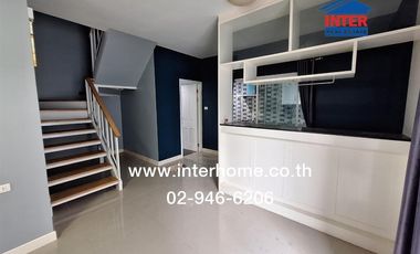 2-storey townhouse, 27.1 sq.w., The Colors Premium Village, Kanchanaphisek-Ratchaphruek 3, Kanchanaphisek Road, Bang Kruai-Sai Noi Road, Sai Noi, Nont