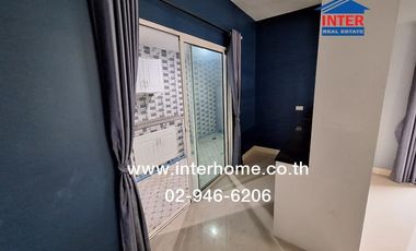2-storey townhouse, 27.1 sq.w., The Colors Premium Village, Kanchanaphisek-Ratchaphruek 3, Kanchanaphisek Road, Bang Kruai-Sai Noi Road, Sai Noi, Nont