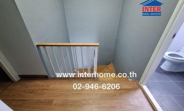 2-storey townhouse, 27.1 sq.w., The Colors Premium Village, Kanchanaphisek-Ratchaphruek 3, Kanchanaphisek Road, Bang Kruai-Sai Noi Road, Sai Noi, Nont