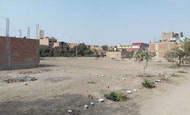 Terreno Urbano Esquina Frente A Parque En Puente Piedra Calle Los Jazmines Gran Oportunidad