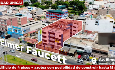 Edificio Comercial De 4 Pisos En Elmer Faucett 381, San Miguel