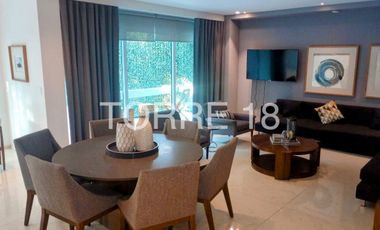 DEPARTAMENTO AMUEBLADO EN RENTA, Campos Eliseos, Polanco