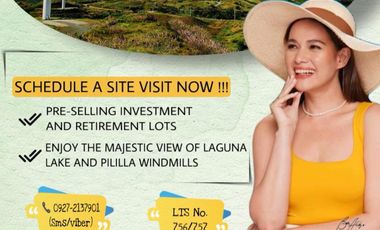 10K RF ONLY RENT TO OWN LOT IN PILILLA RIZAL WIND MILL 150SQM AIRBNB HOUSE RENTAL BUSINESS&RESIDENTIAL LOT
