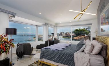 Exclusiva Residencia en Venta Amueblada, con Vista al Mar en Zona Romántica de Vallarta 🌅