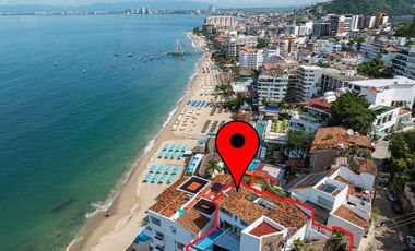 Exclusiva Residencia en Venta Amueblada, con Vista al Mar en Zona Romántica de Vallarta 🌅