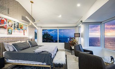 Exclusiva Residencia en Venta Amueblada, con Vista al Mar en Zona Romántica de Vallarta 🌅