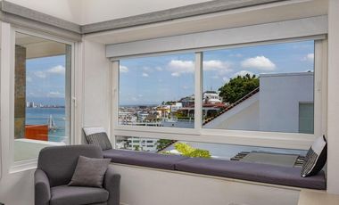 Exclusiva Residencia en Venta Amueblada, con Vista al Mar en Zona Romántica de Vallarta 🌅