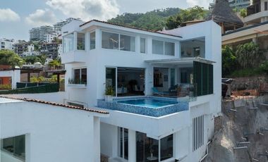 Exclusiva Residencia en Venta Amueblada, con Vista al Mar en Zona Romántica de Vallarta 🌅