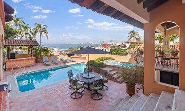 🏰 ¡VILLA EN VENTA DE LUJO CON 7 RECÁMARAS CON VISTA AL MAR Y HERMOSOS ATARDECERES! 🌅 AMUEBLADO