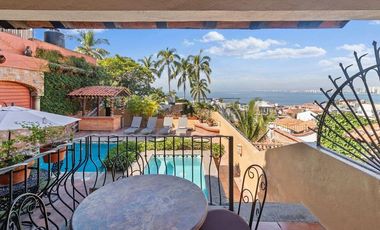 🏰 ¡VILLA EN VENTA DE LUJO CON 7 RECÁMARAS CON VISTA AL MAR Y HERMOSOS ATARDECERES! 🌅 AMUEBLADO