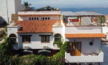 🏰 ¡VILLA EN VENTA DE LUJO CON 7 RECÁMARAS CON VISTA AL MAR Y HERMOSOS ATARDECERES! 🌅 AMUEBLADO