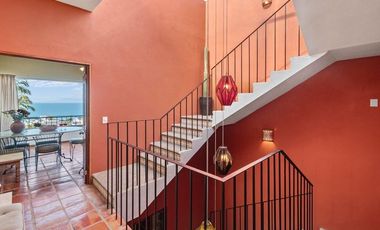 🏰 ¡VILLA EN VENTA DE LUJO CON 7 RECÁMARAS CON VISTA AL MAR Y HERMOSOS ATARDECERES! 🌅 AMUEBLADO