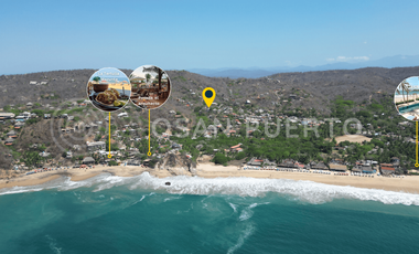 Se Vende Propiedad junto a la playa en Mazunte – A solo 400 metros del mar