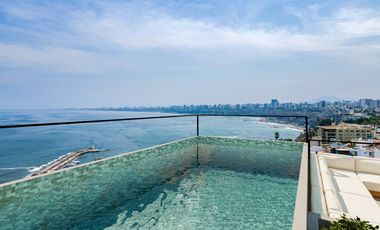 VENTA  MONOAMBIENTE CON VISTA AL MAR / CHORRILLOS