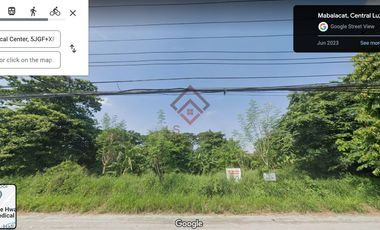 FOR RENT Raw Vacant Lot in Duquit Mabalacat,Pampanga near Angeles-Magalang Road