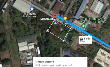 FOR RENT Raw Vacant Lot in Duquit Mabalacat,Pampanga near Angeles-Magalang Road