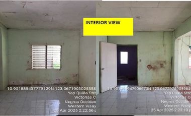 𝐅𝐨𝐫𝐞𝐜𝐥𝐨𝐬𝐞𝐝 𝐏𝐫𝐨𝐩𝐞𝐫𝐭𝐲 𝐅𝐨𝐫 𝐒𝐚𝐥𝐞 𝐢𝐧  YAP QUINA SUBD.,  BRGY.  1, DISTRICT 3, VICTORIAS, NEGROS OCCIDENTAL