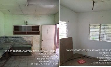𝐅𝐨𝐫𝐞𝐜𝐥𝐨𝐬𝐞𝐝 𝐏𝐫𝐨𝐩𝐞𝐫𝐭𝐲 𝐅𝐨𝐫 𝐒𝐚𝐥𝐞 𝐢𝐧  YAP QUINA SUBD.,  BRGY.  1, DISTRICT 3, VICTORIAS, NEGROS OCCIDENTAL