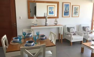 Totalmente equipado y amoblado con hermosa vista al mar en condominio de lujo en Vichayito