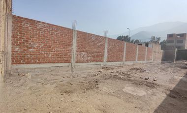 VENTA TERRENO URB. SOL DE HUAMPANI 4TA ETAPA - LURIGANCHO CHOSICA