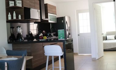 Casa ecológica  de 3 recámaras y 3 baños, con alberca en condominio, Residencial Cumbres Tulipanes en Xochitepec, Mor.